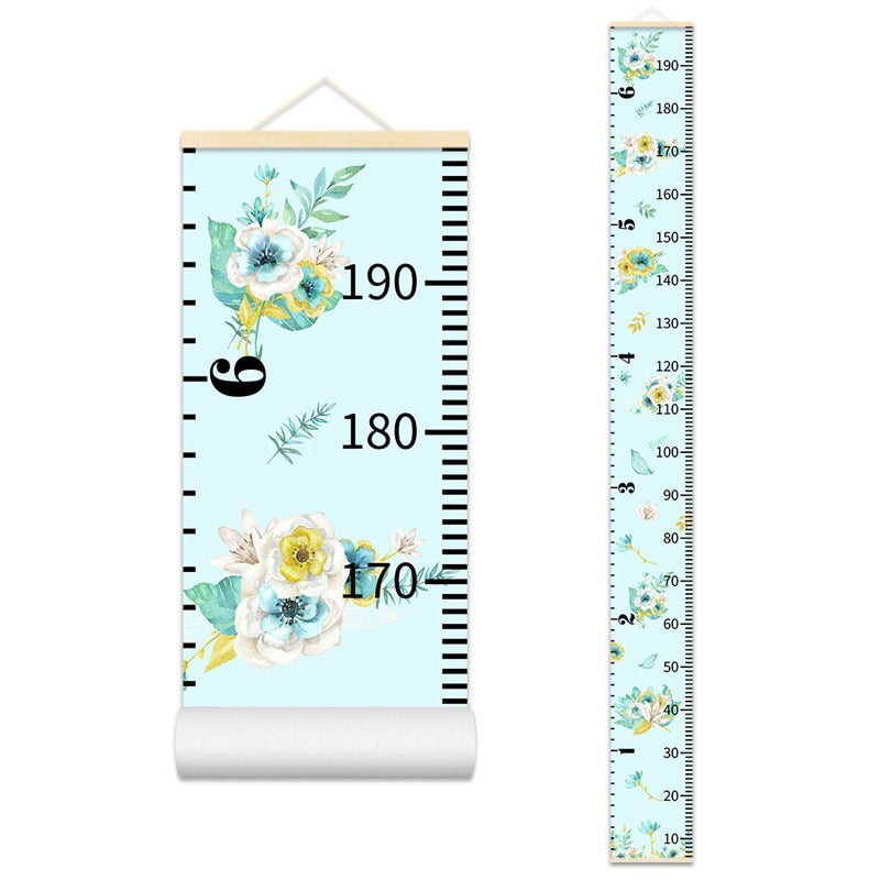 Wooden Height Measure - Wall Hanging Growth Chart - Just Kidding Store