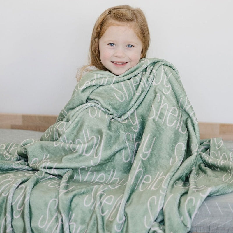 Personalized Snuggle Blanket - Just Kidding Store