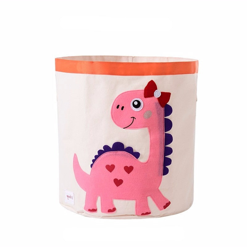 Cartoon Toy Storage - Kids Laundry Basket - Just Kidding Store