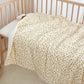 Light Baby Quilt - Muslin Blanket Bedspread - Just Kidding Store