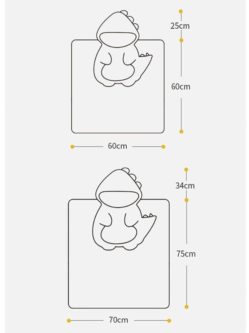 Bath Towel Cloak - Antibacterial Hooded Bathrobe - Just Kidding Store