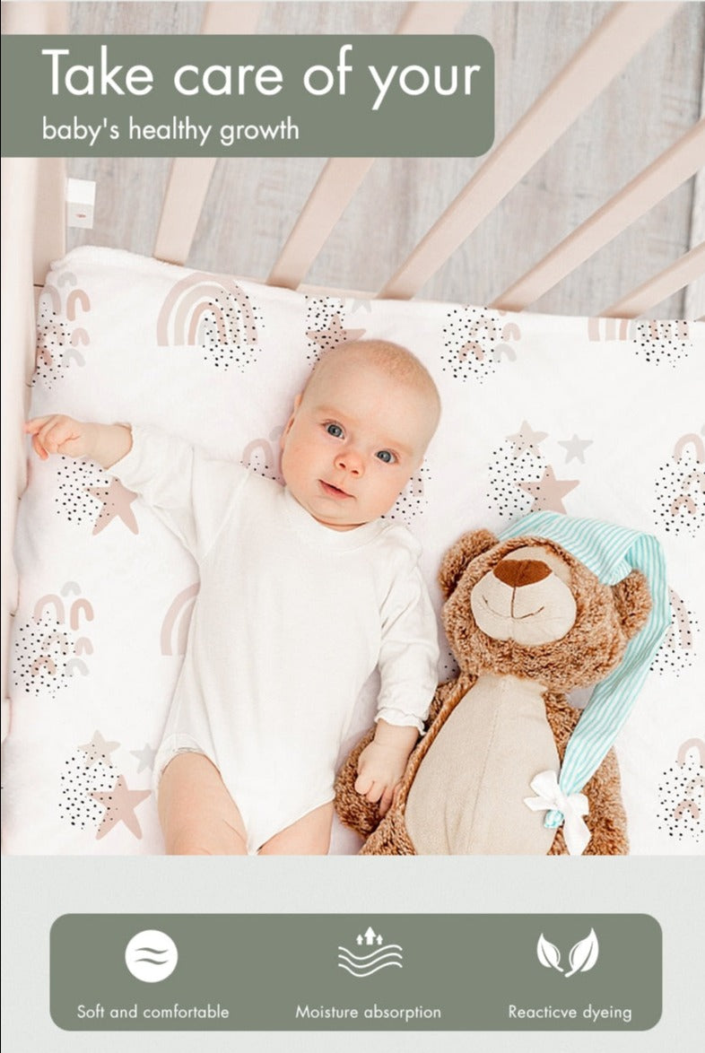 Fitted Baby Bassinet Sheet - Just Kidding Store