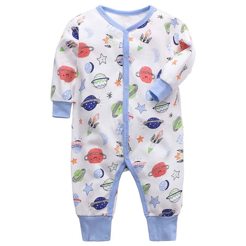 Outer Space Infant Baby Romper - Just Kidding Store