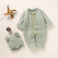 Hooded Knitted Baby Infant Toddler Jumpsuit Set - Just Kidding Store