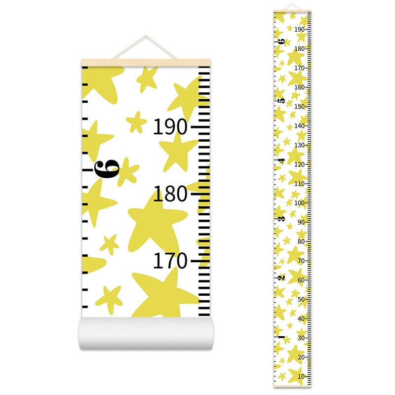Wooden Height Measure - Wall Hanging Growth Chart - Just Kidding Store