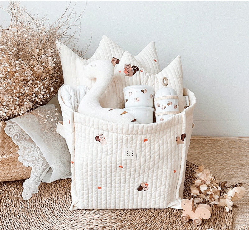 Embroidered Nursery Storage Organiser - Just Kidding Store