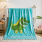 Soft Flannel Animal Print Baby Children Blanket - Just Kidding Store