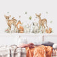 Watercolor Forest Animals Wall Decals - Just Kidding Store