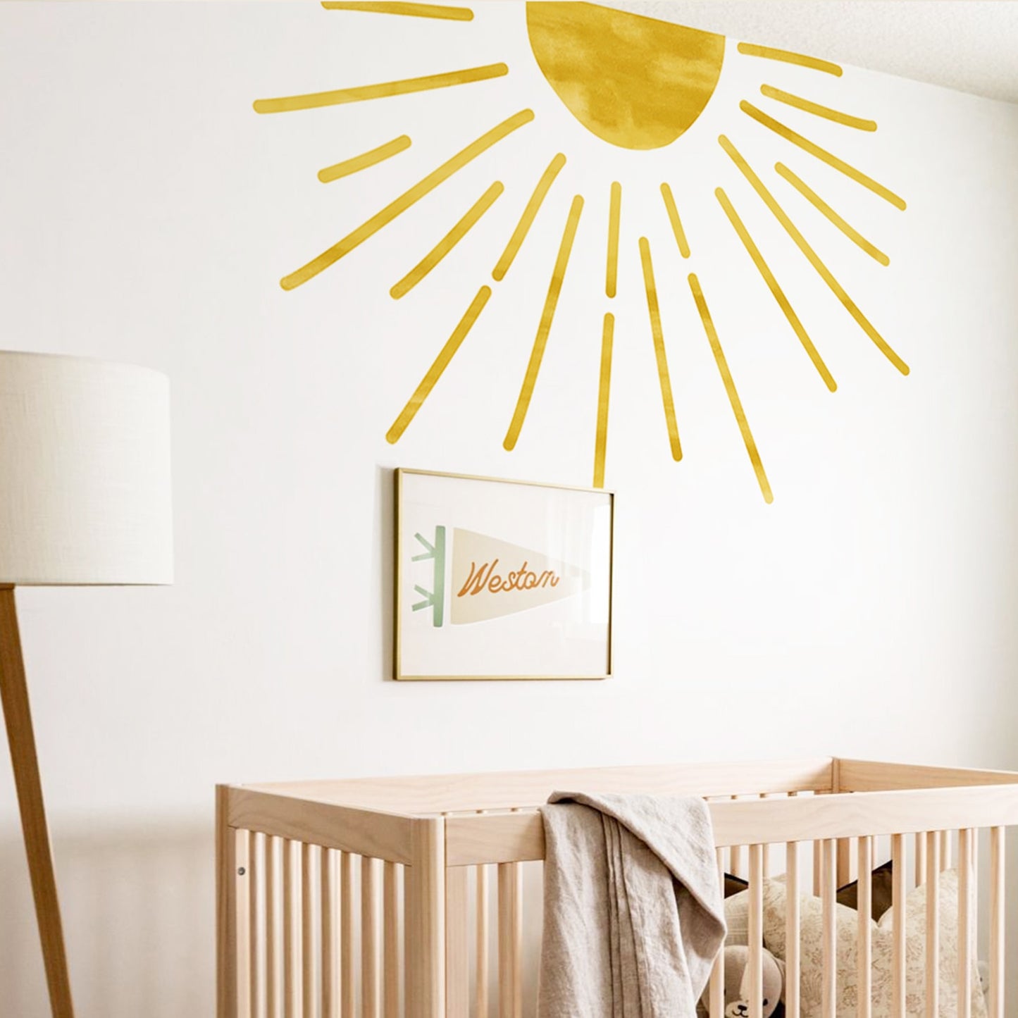 Bohemian Sun Wall Decal