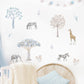 Watercolor Safari Animals Wall Decals - Just Kidding Store