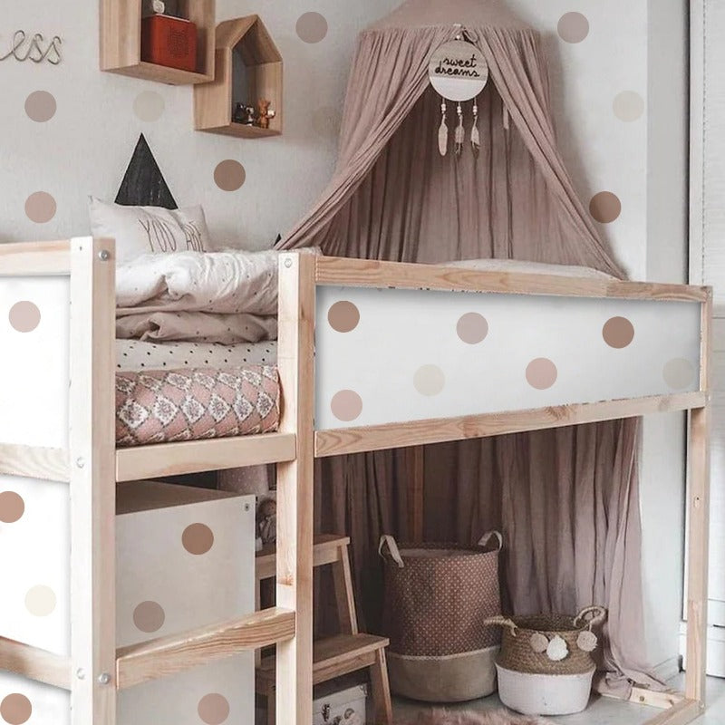 Boho Polka Dot Wall Decals - Just Kidding Store