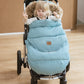 Winter Windproof Footmuff - Adjustable Length Pram Sack 0-4Y - Just Kidding Store