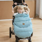 Winter Windproof Footmuff - Adjustable Length Pram Sack 0-4Y - Just Kidding Store