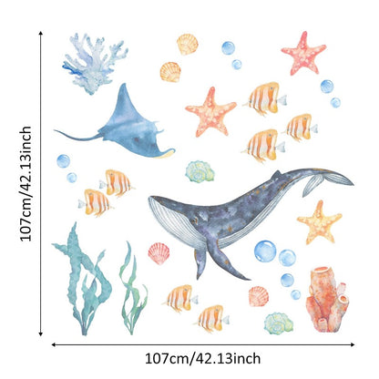 Underwater World Wall Decals - Just Kidding Store