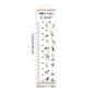 Personalised Safari Growth Chart - Height Measure Ruler - Just Kidding Store