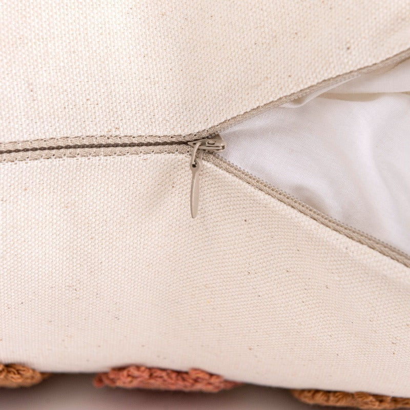 Boho Handmade Tassel Cushion Cover - Just Kidding Store