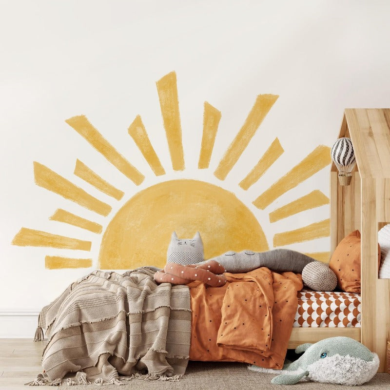 Bohemian Sun Nursery Kids Wall Decal - Just Kidding Store