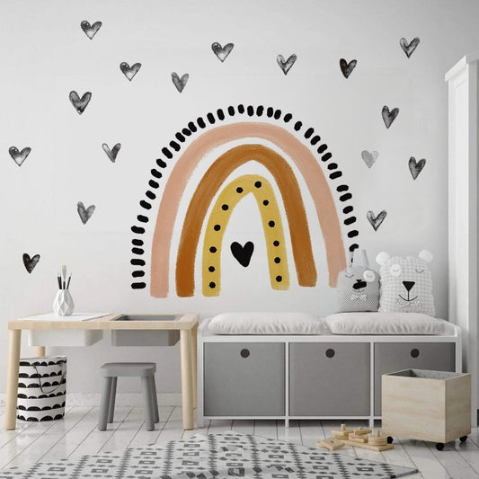 Big Rainbow Nursery Children Wall Decal - Just Kidding Store