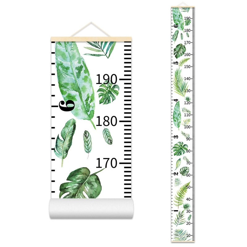Wooden Height Measure - Wall Hanging Growth Chart - Just Kidding Store