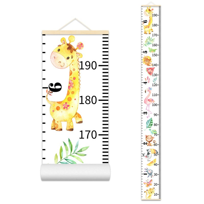 Wooden Height Measure - Wall Hanging Growth Chart - Just Kidding Store