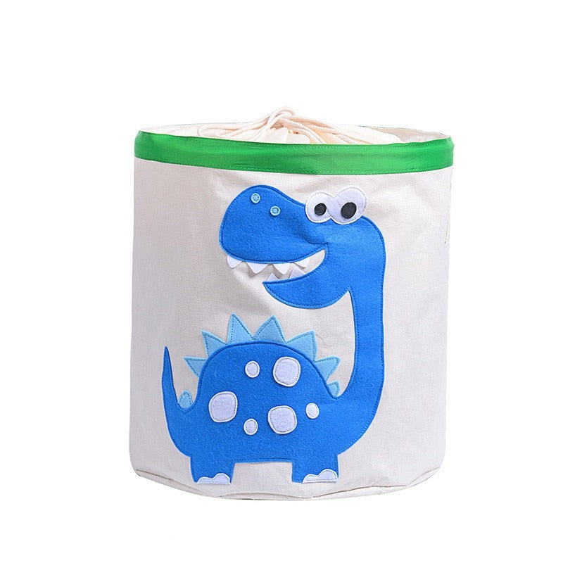 Cartoon Toy Storage - Kids Laundry Basket - Just Kidding Store