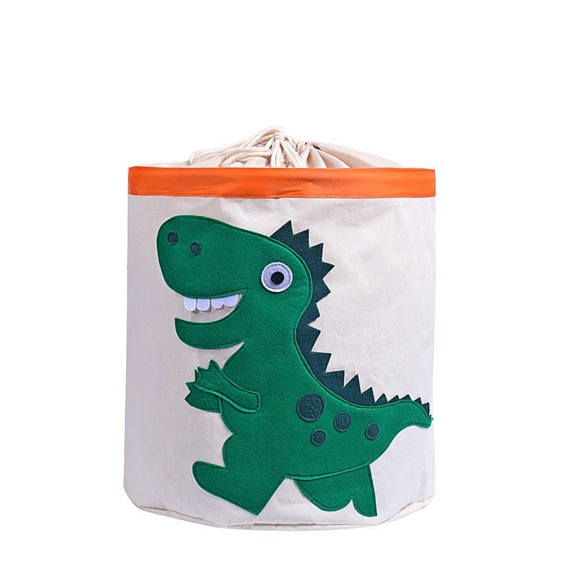 Cartoon Toy Storage - Kids Laundry Basket - Just Kidding Store