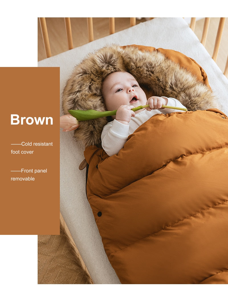 Winter Windproof Footmuff - Baby Pram Sleepsack - Just Kidding Store