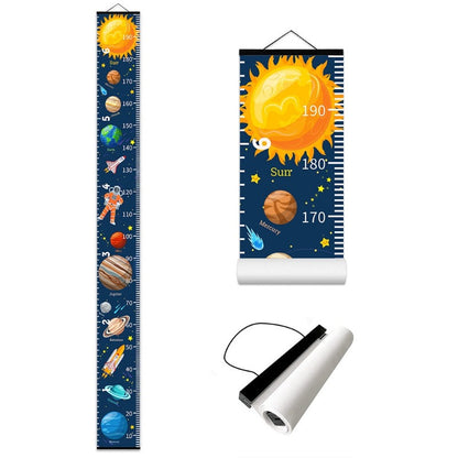 Outer Space Height Measure - Hanging Growth Chart - Just Kidding Store