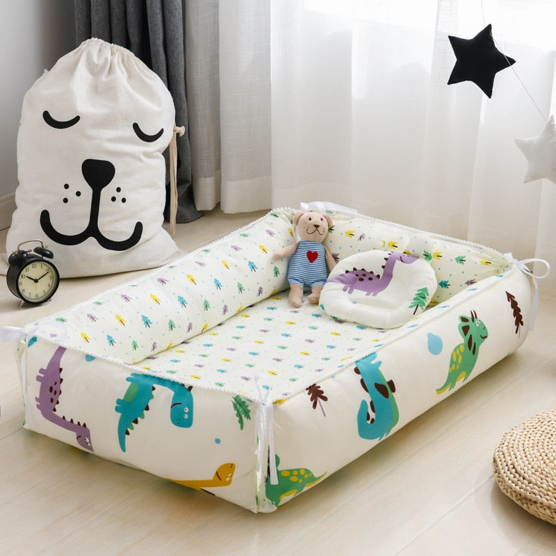 Baby Nest - Portable High Border Infant Crib