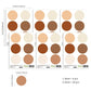 Boho Polka Dot Wall Decals - Just Kidding Store