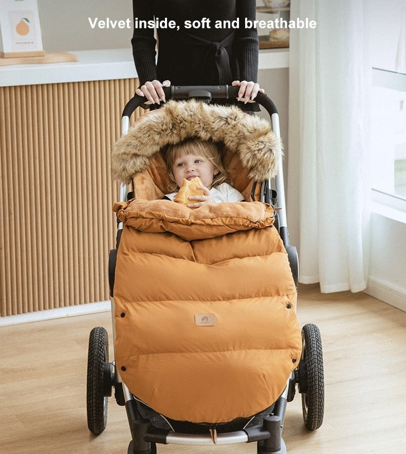 Winter Windproof Footmuff - Baby Pram Sleepsack - Just Kidding Store