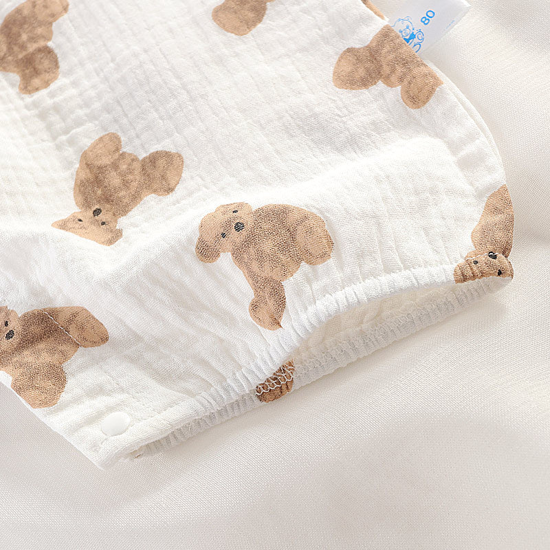 Baby Bear Summer Romper Set - Just Kidding Store