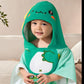 Bath Towel Cloak - Antibacterial Hooded Bathrobe - Just Kidding Store