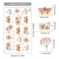 Floral Botanical Butterfly Watercolor Wall Stickers - Just Kidding Store