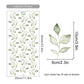 Floral Botanical Butterfly Watercolor Wall Stickers - Just Kidding Store