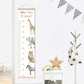 Personalised Safari Growth Chart - Height Measure Ruler - Just Kidding Store