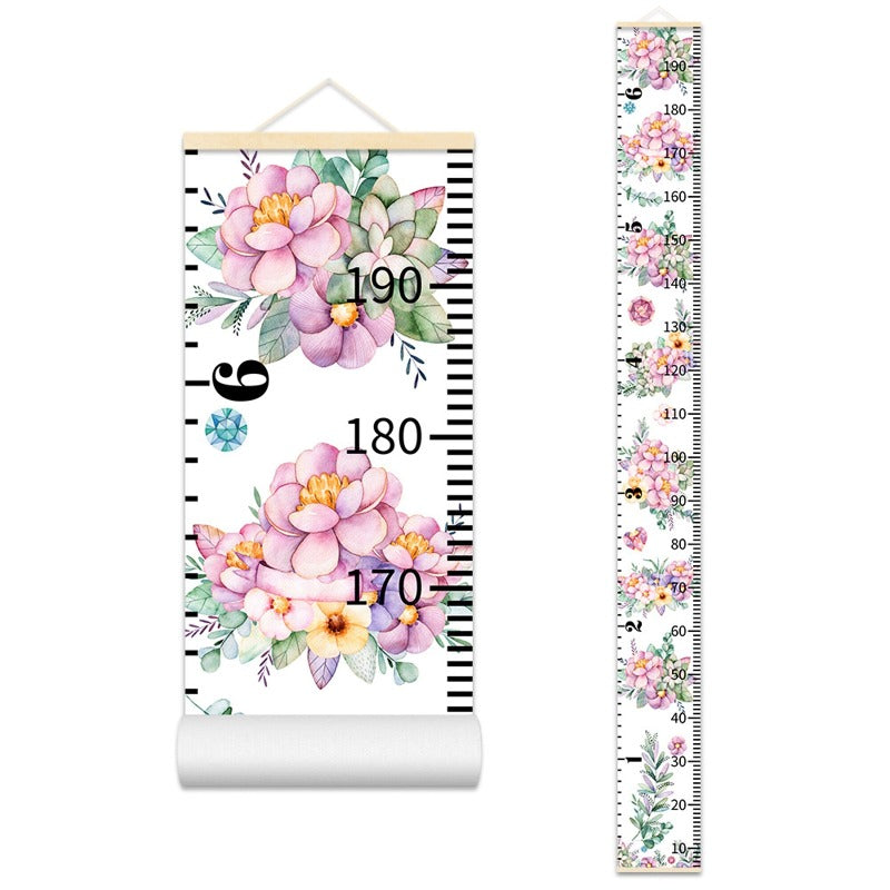 Wooden Height Measure - Wall Hanging Growth Chart - Just Kidding Store