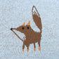 Little Foxes Cotton Knitted Blanket - Just Kidding Store