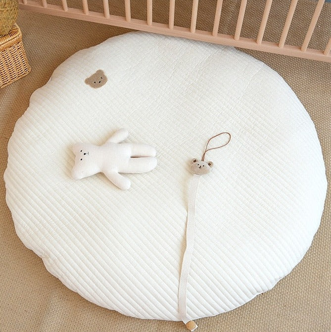 Embroidered Play Mat - Baby Bear - Just Kidding Store