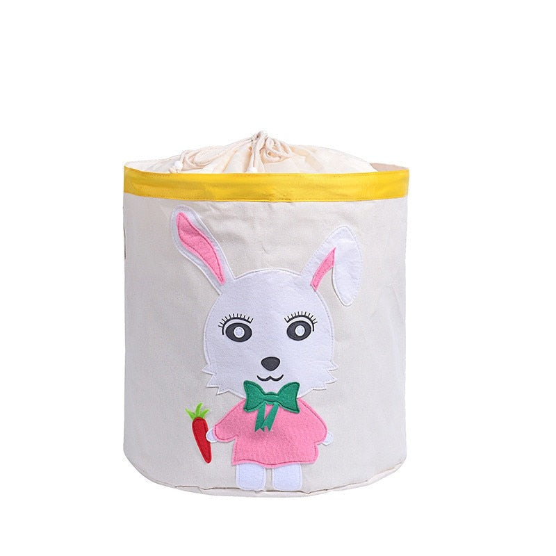 Cartoon Toy Storage - Kids Laundry Basket - Just Kidding Store