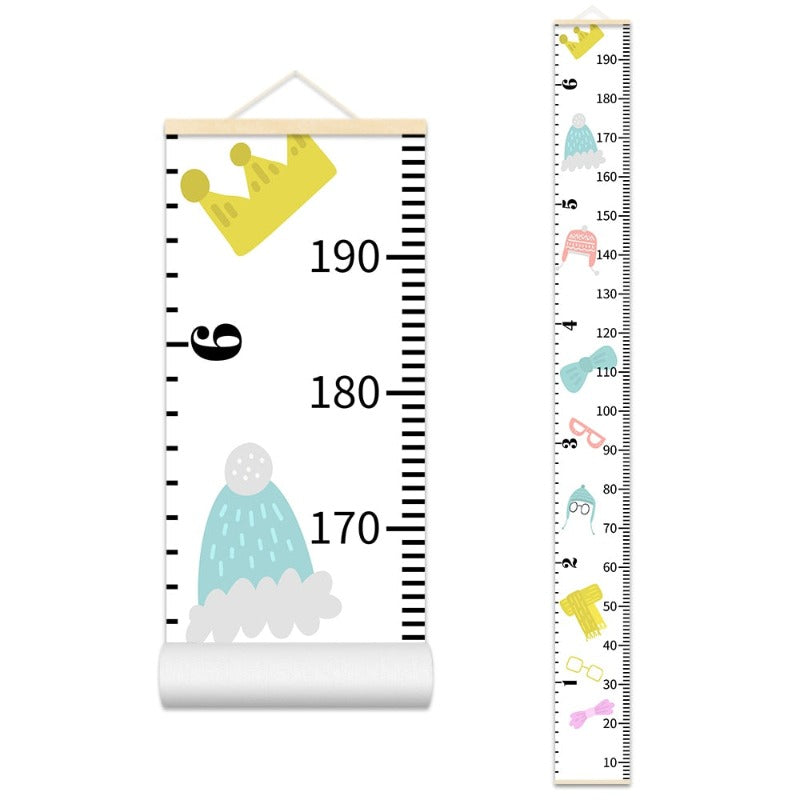 Wooden Height Measure - Wall Hanging Growth Chart - Just Kidding Store