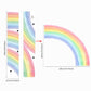 XL Rainbow Fabric Wall Sticker - Just Kidding Store
