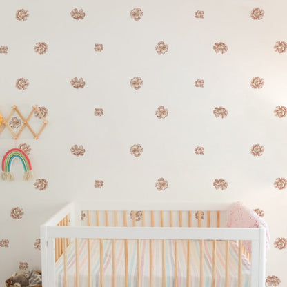 Sakura Flowers Nursery Boho Wall Decals - Just Kidding Store