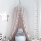 Pom Pom Bed Canopy - Fairy Hung Dome - Just Kidding Store