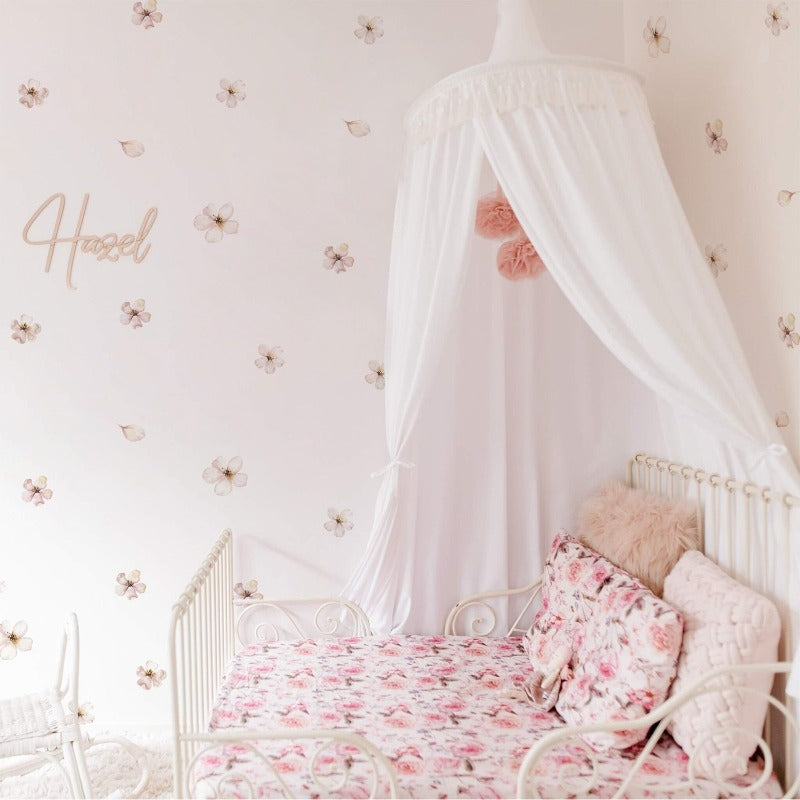 Sakura Flowers Nursery Boho Wall Decals - Just Kidding Store