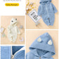 Hooded Knitted Infant Jumpsuit