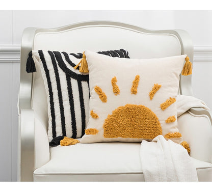 Boho Handmade Tufted Cushion Cover - Just Kidding Store