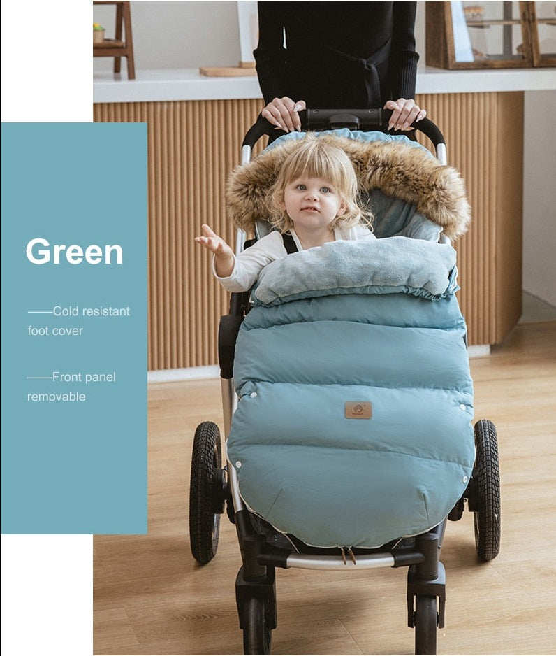 Winter Windproof Footmuff - Baby Pram Sleepsack - Just Kidding Store