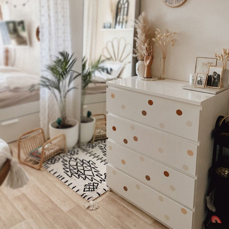 Boho Polka Dot Wall Decals - Just Kidding Store