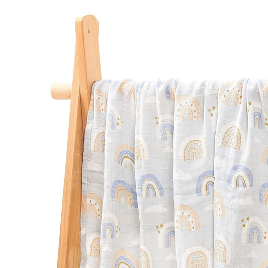 Anytime Anywhere Baby Wrap Muslin Swaddle Blanket - Just Kidding Store